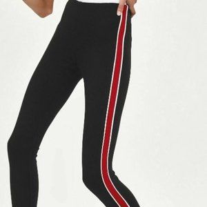 Zara Leggings with Athletic Side Pipping Size Small NWOT